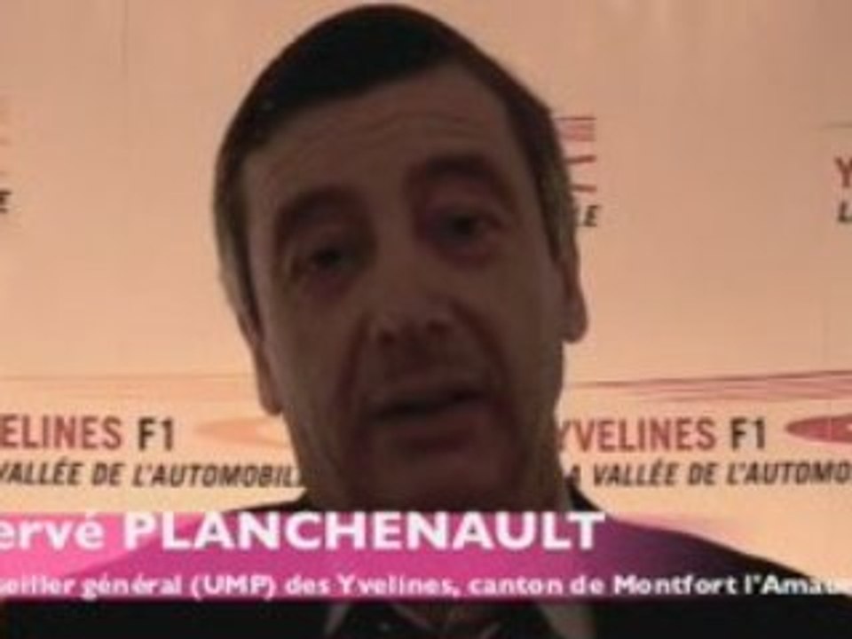 Hervé PLANCHENAULT soutient Yvelines F1