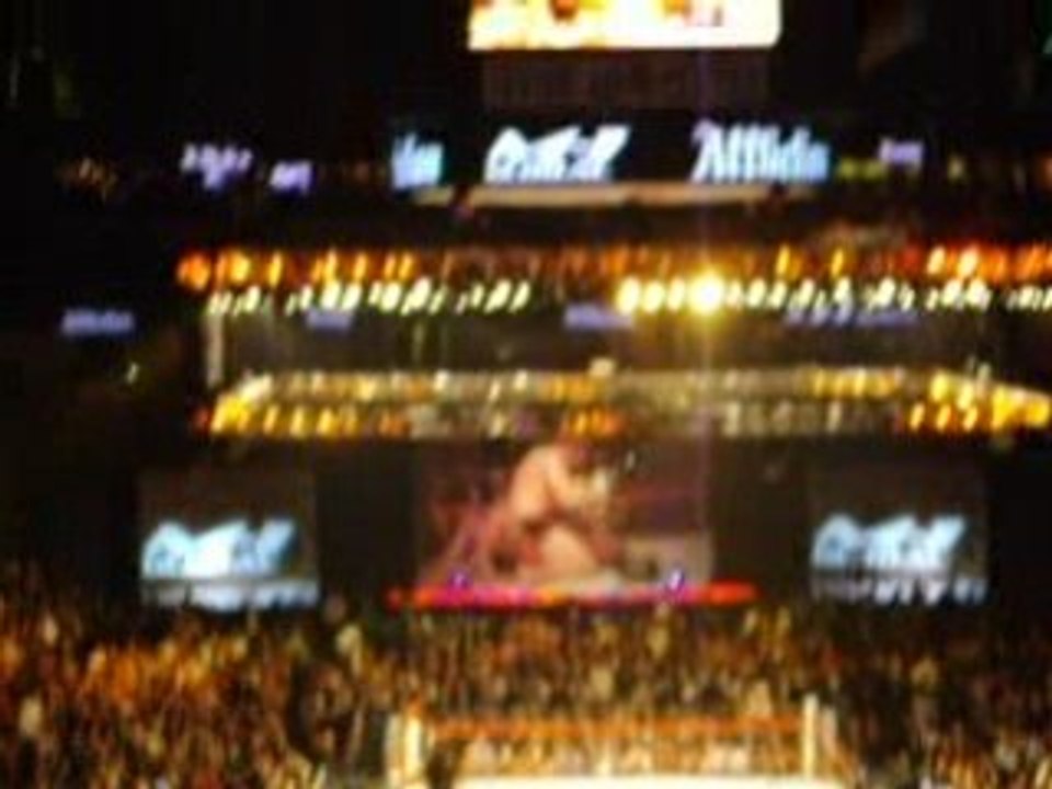 Josh Barnett vs Gilbert Yvel exchange