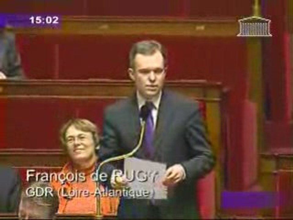Conséquences de la tempête - François de Rugy 28/01/09