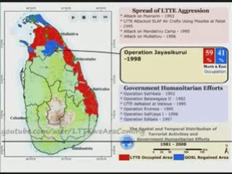 Sri Lankan War Since 1981 - 2008