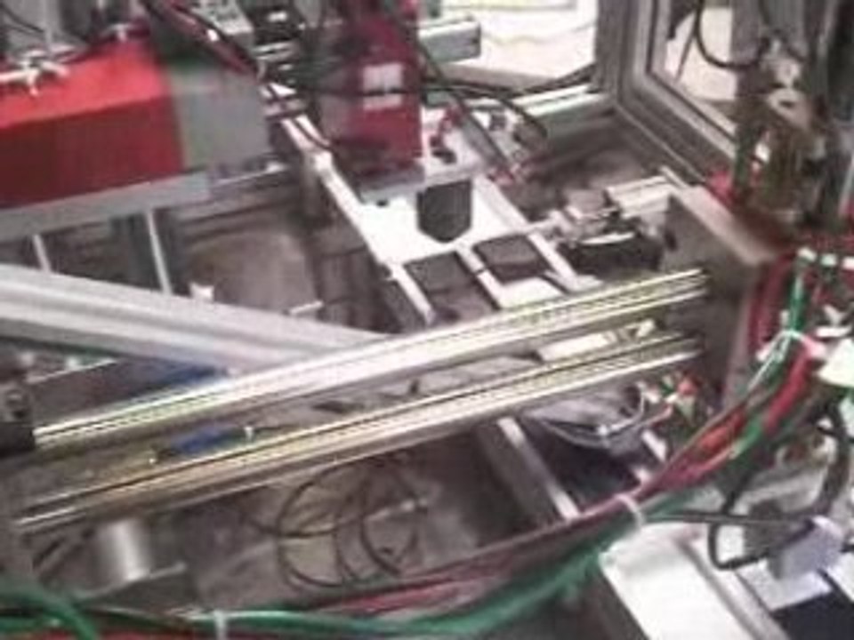 automatisme (machine assemblage à ecrin, mise au point)