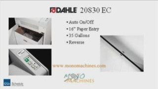 Dahle 20830 EC Cross Cut Paper Shredder Tour