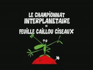 1er Championnat Interplanétaire de Feuille Caillou Ciseaux