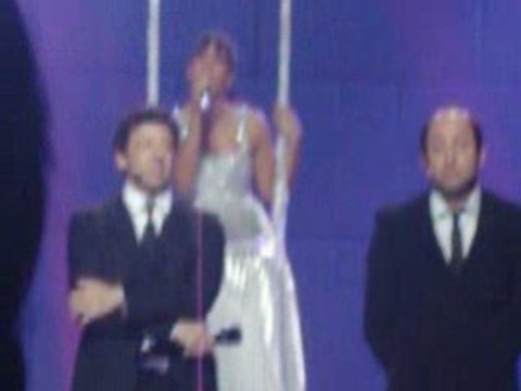 Enfoirés 2009 Amel Bent Zazie & Laam I Will Always Love You