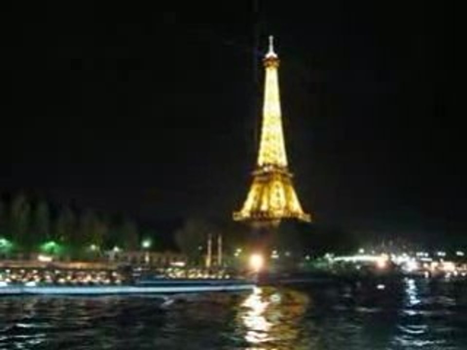 PROMENADE EN BATEAU MOUCHE SUR LA SEINE