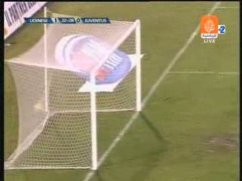 UDINESE - JUVENTUS TURIN 1-0 QUAGLIARELLA