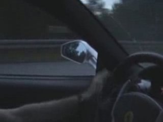 Ferrari F 430 in der Autobahn WUNDERBACH!!!