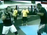 Wanderlei Silva & Minotauro Nogueira  training - ufc 2009