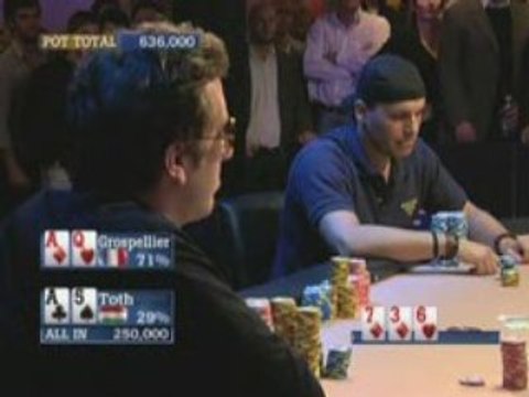 European Poker Tour EPT 3 Copenhagen - Elky vs Toth II