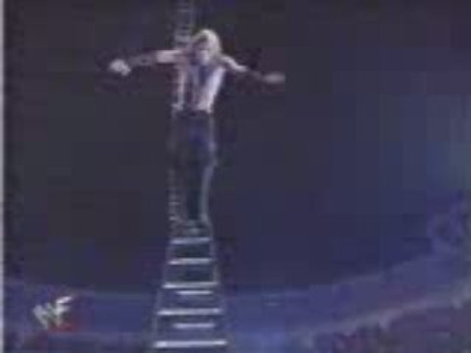 Swanton Bomb From Top of Ladder