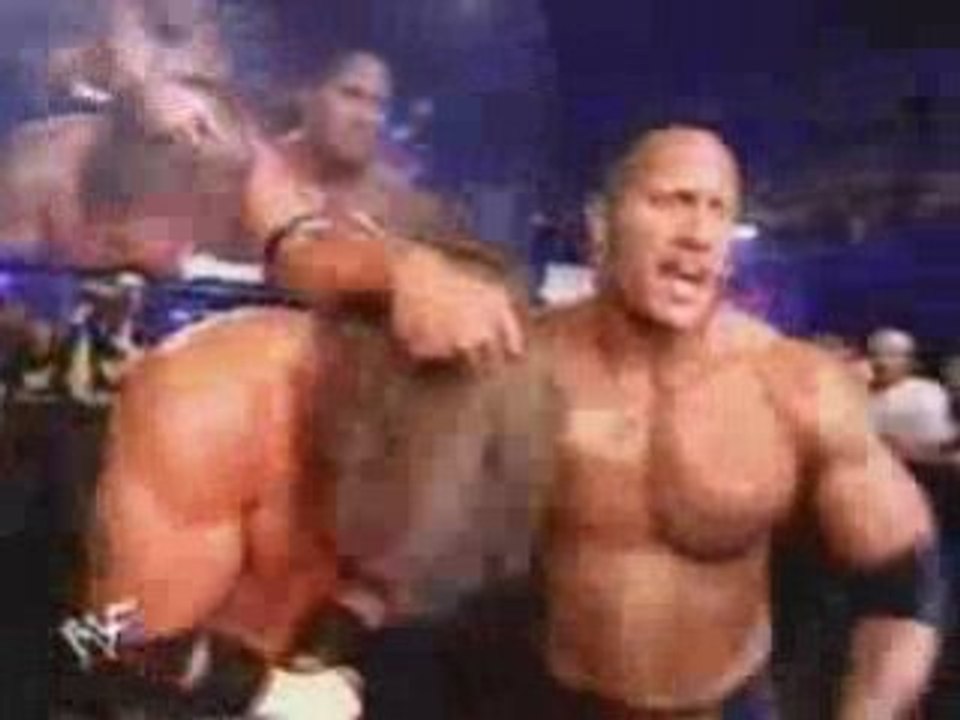 The Rock vs HHH part 3