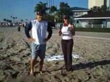 Volleyball Specific Workout on the Beach