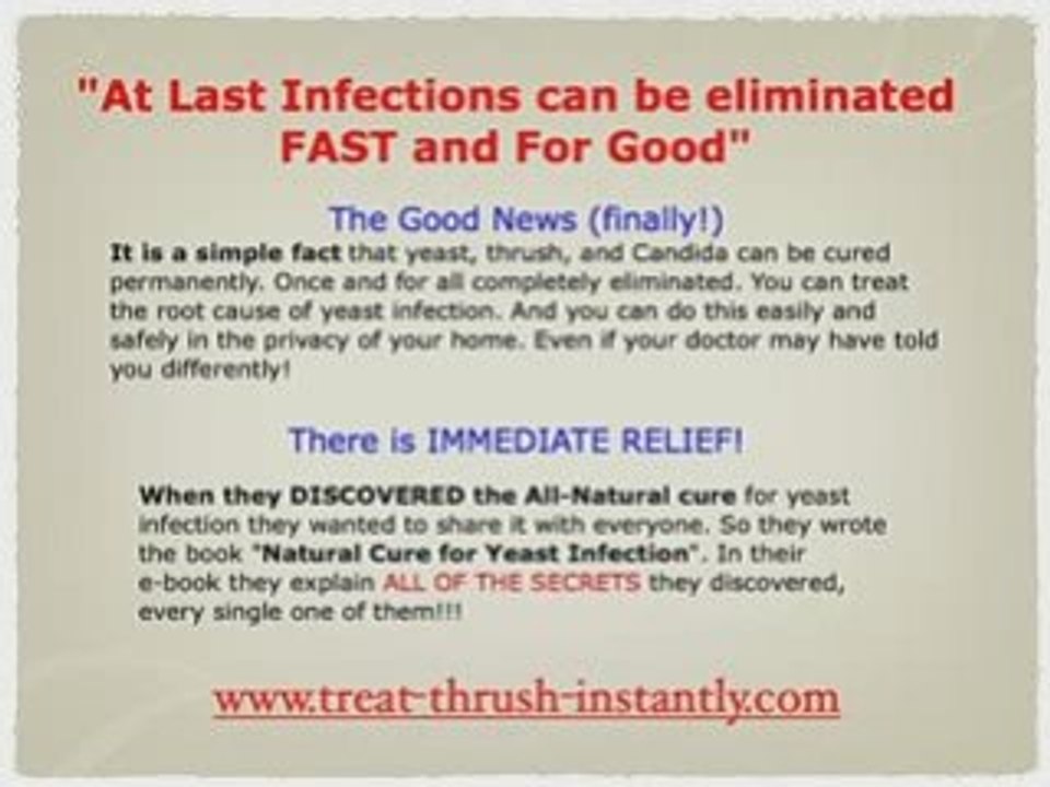 thrush treatment, cure thrush, treat thrush