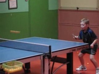 Jordan Mollet, l'as du Tennis de table d'Escaudoeuvres