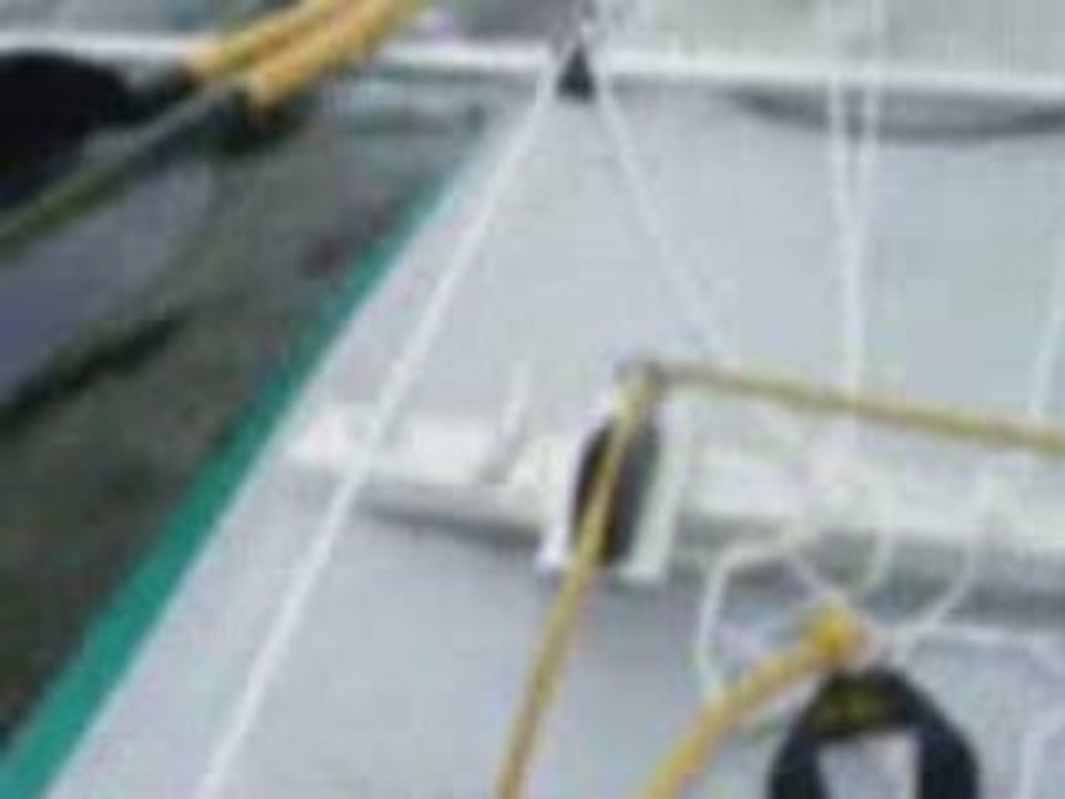 kayak sailing