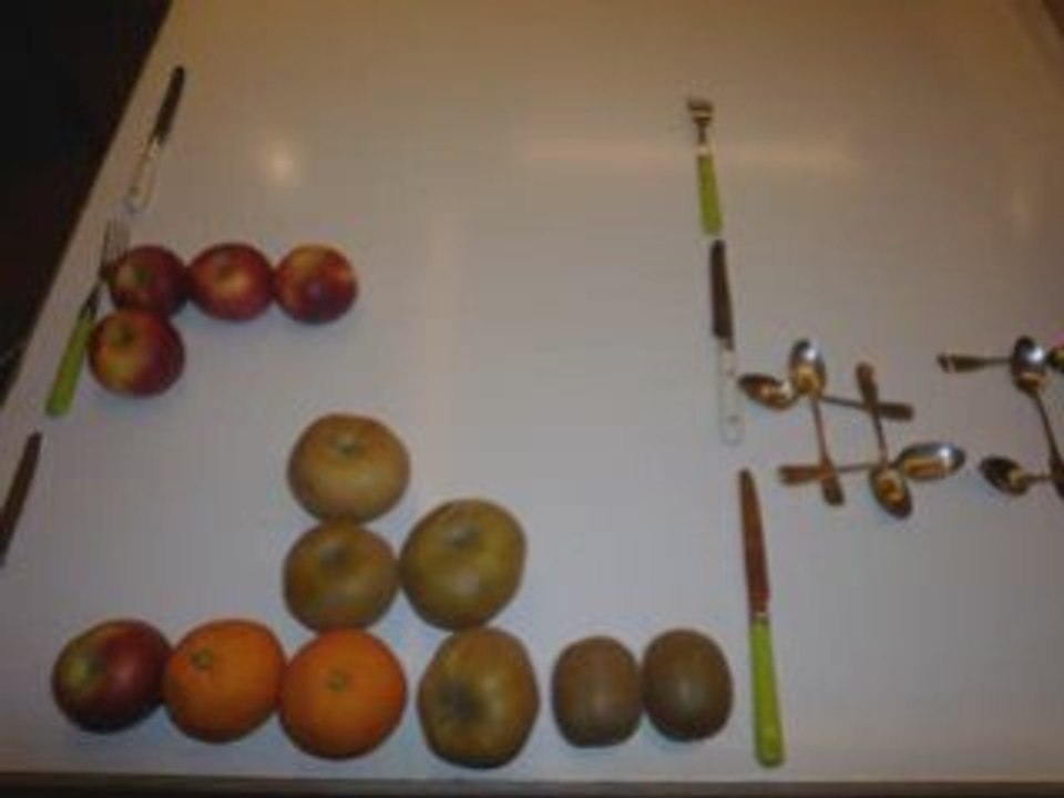 Tetris fruit