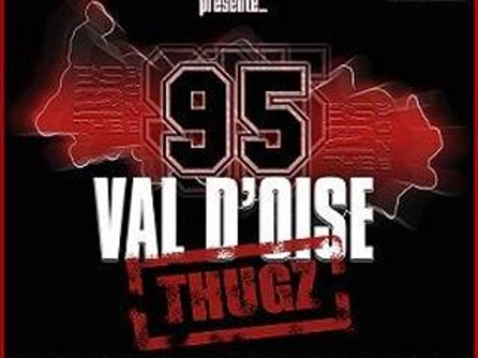 95 val d oise thugz / bandana - papillon - le fou la merde