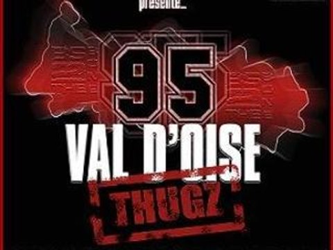 95 val d oise thugz / bandana - papillon - le fou la merde