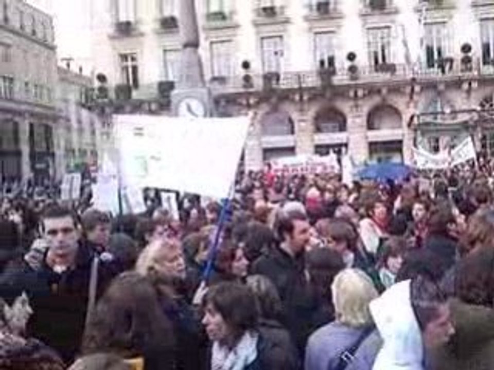 Manifestation du 29 janvier 2009 à Bordeaux