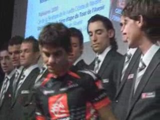 Presentation officielle Equipe Caisse Epargne Cyclisme