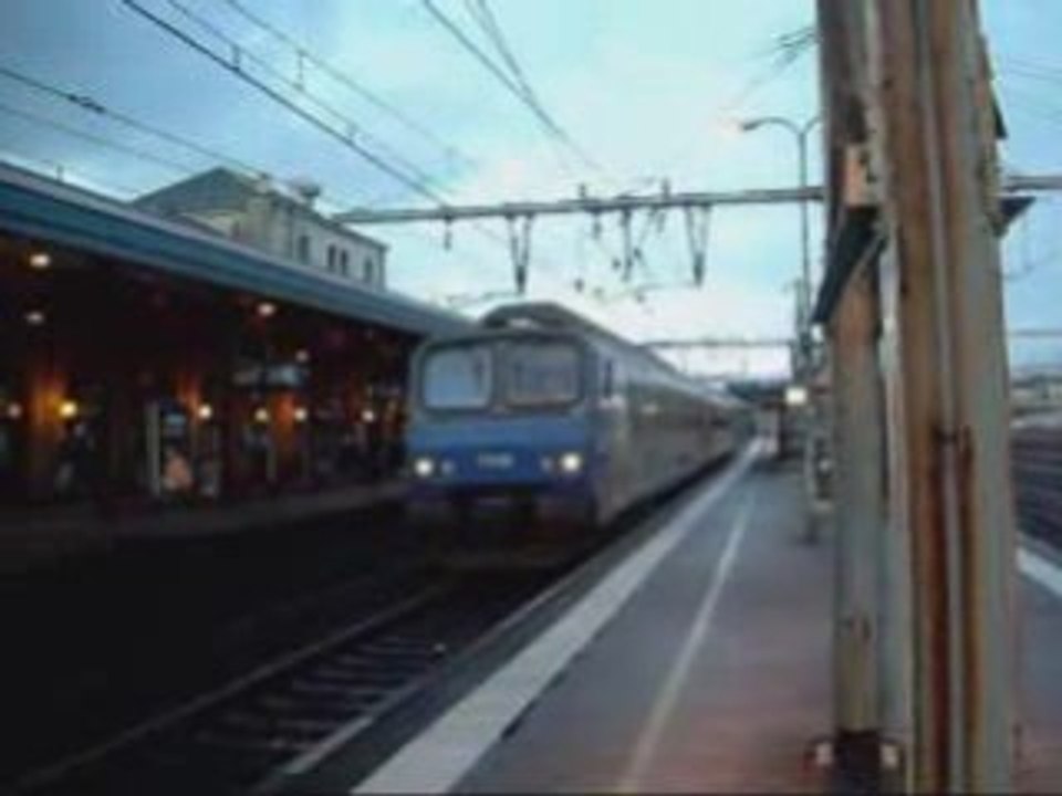 Trains en gare de Libourne