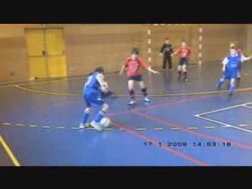 Tournoi poussins Futsal à Orbey 17 janvier 2009