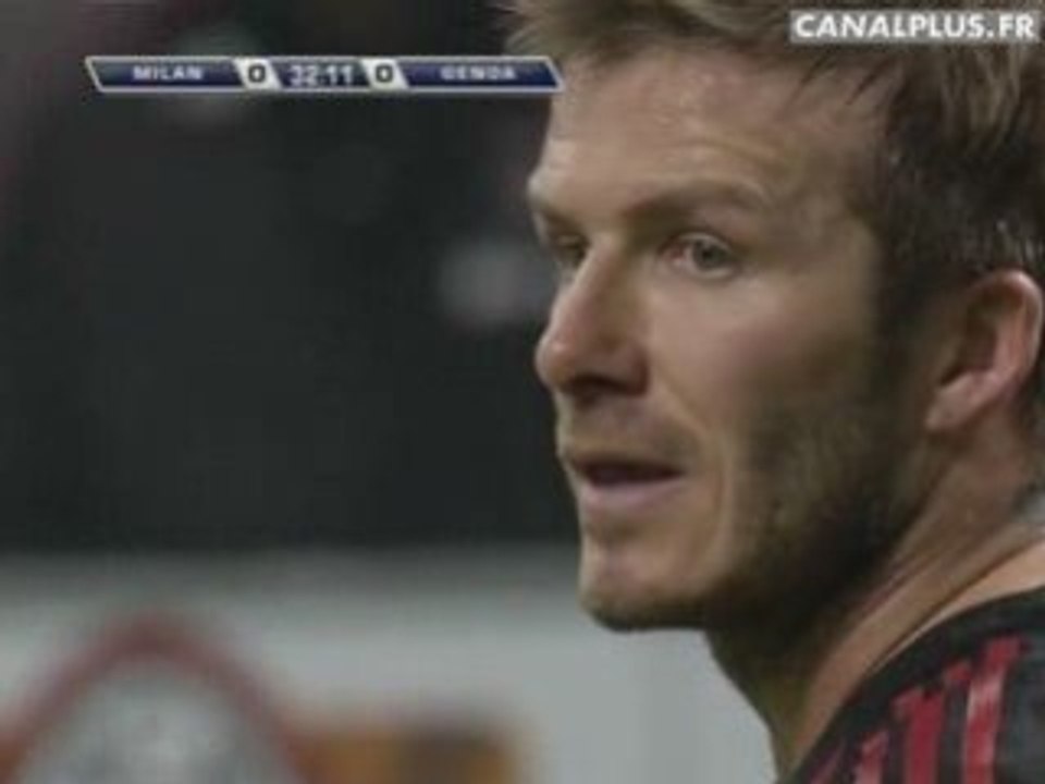 Beckham _Milan AC - Genoa