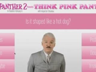 Play 20 Questions with Steve Martin as Inspector Clouseau!