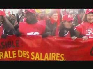 Au coeur de la manifestation du 29 janvier 2009
