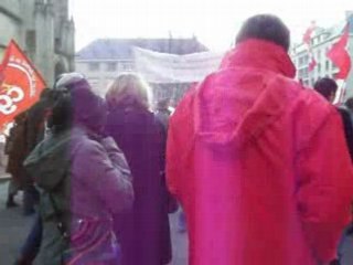 Manifestation Caen 29 janvier 2009