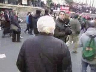 Cortège boulevard Poissonniere