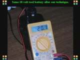How to Fix NiCd Batteries Revive rechrageable NiCad DIY