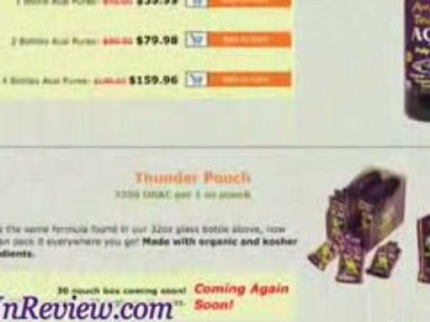 Amazon Thunder Acai Products