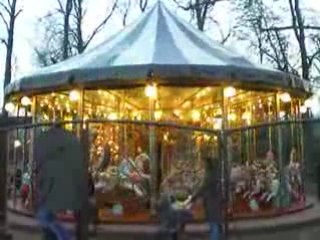 Lyon: Départ du manège au parc de la tête d'or