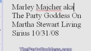 Marley Majcher aka The Party Goddess Plans For Halloween