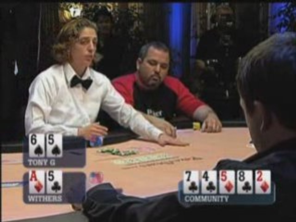 EPT 1 Monte Carlo - Tony G plays well vs Withers