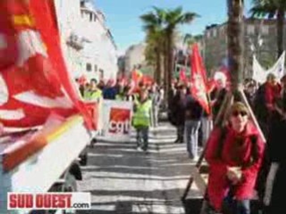 Manifestation jeudi 29 janvier � Pau