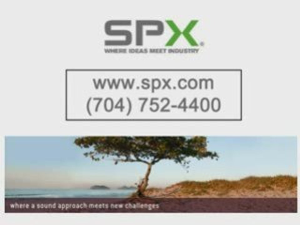 Watch Our Video! - SPX Cooling Technologies for Power Plants