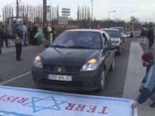 Manif PMF en voitures 24 janvier 2009