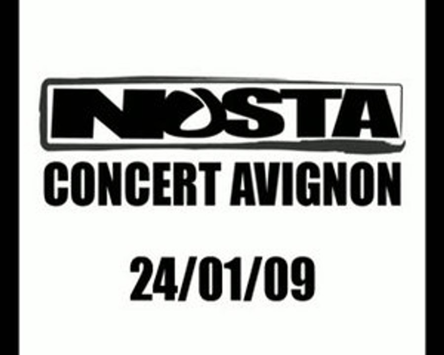 Nosta Concert Avignon 24.01.09