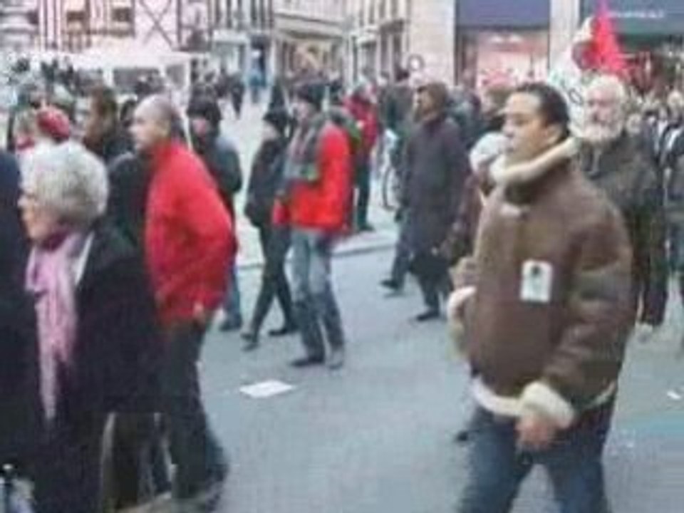 Manif Dijon 29-01-09