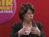 M.Aubry : le plan de relance des socialistes