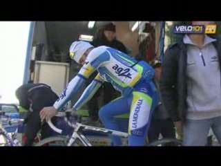 Déroulement d'un stage avec Ag2r La Mondiale