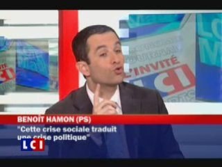 Benoît Hamon invité de Christophe Barbier