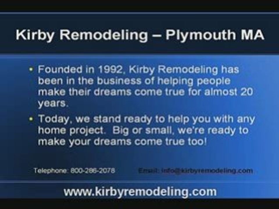 Home Remodeling Builder Construction Plymouth MA
