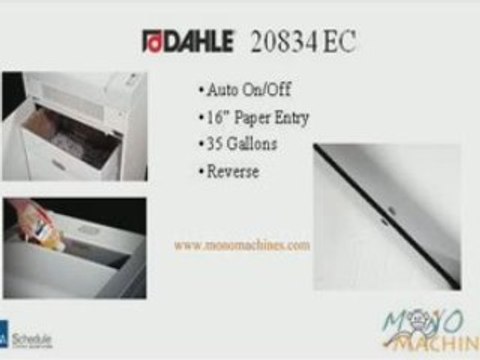 Dahle 20834 EC High Security Paper Shredder Tour