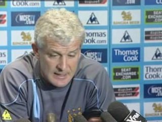 Mark Hughes on Manchester City and transfers