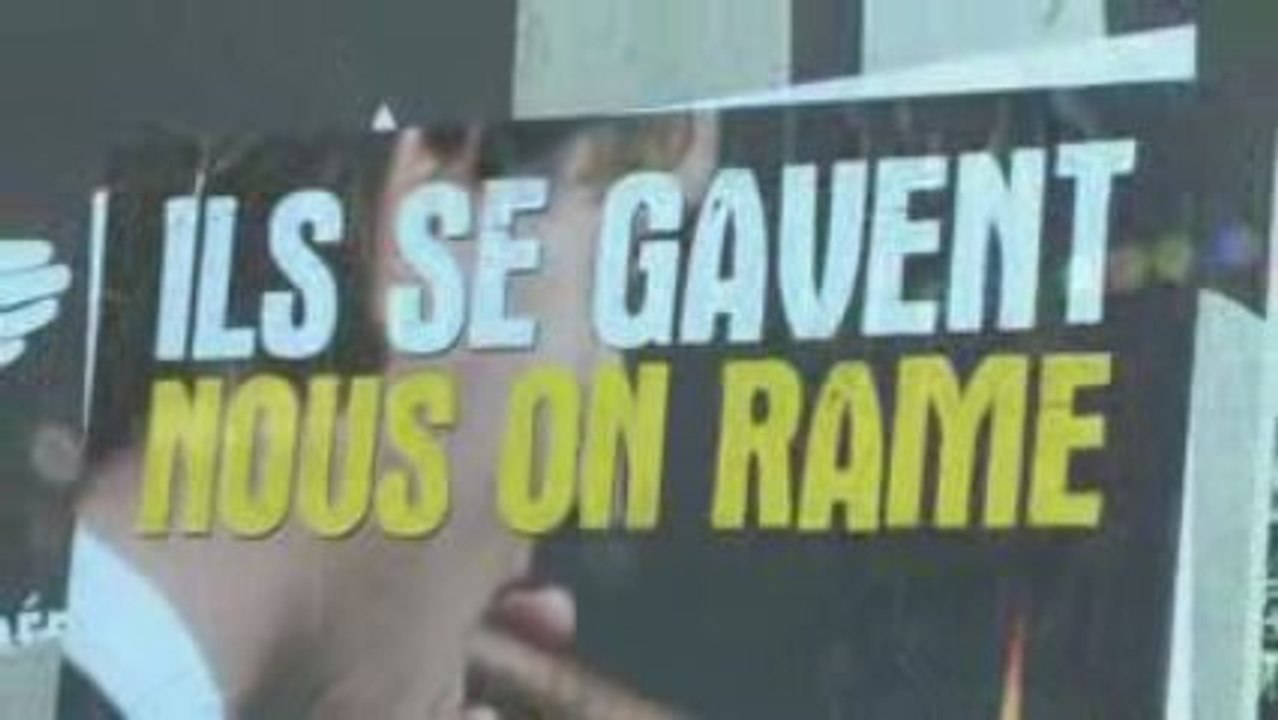 Manifestation du 29 janvier 2009 à Paris.