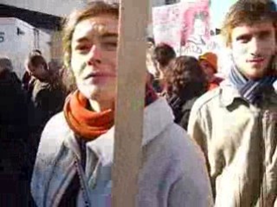 Au coeur de la manif' 29.01.09