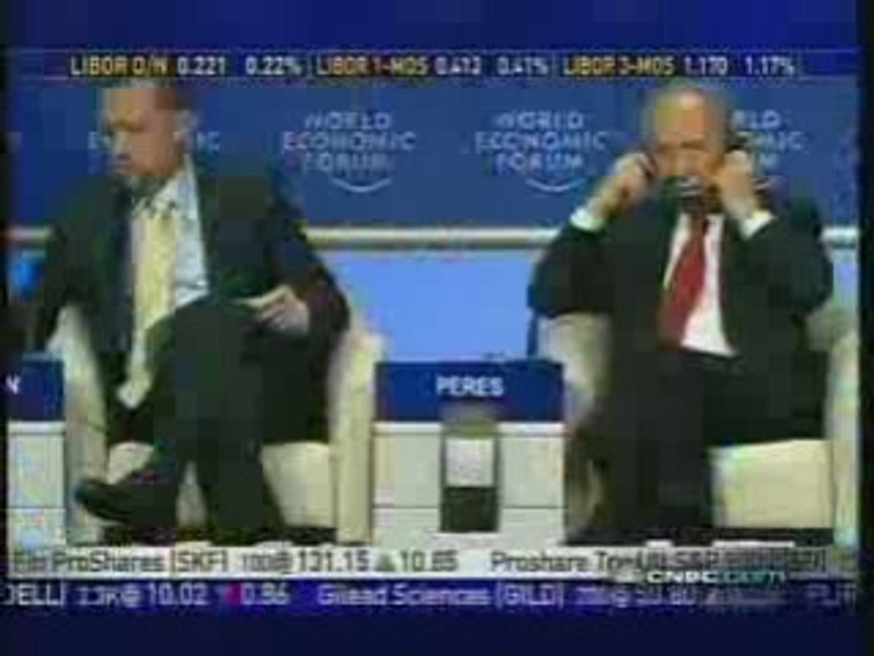 Le courage D Erdogan ,la honte de amr moussa a Davos -